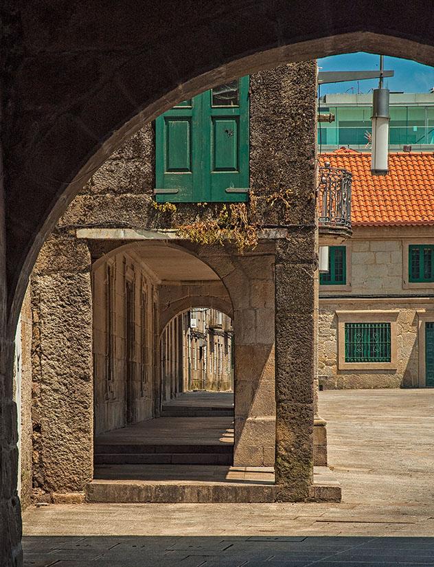 Paseos por Galicia: Casco Vello de Pontevedra, Galicia, España