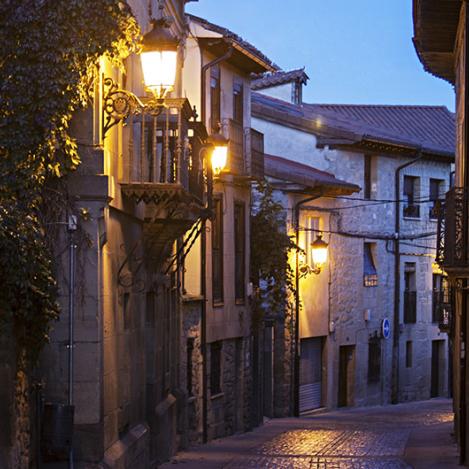 Calles de Haro, La Rioja, España