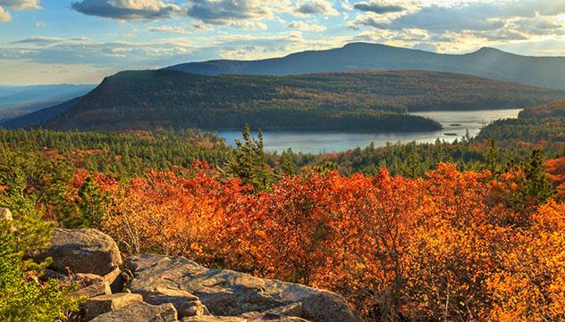 El paisaje de las Catskills ha inspirado a muchos artistas durante siglos, Nueva York, EE UU © lightphoto / Getty Images