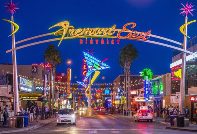 Freemont East District, Las Vegas, EE UU © Kobby Dagan / Shutterstock / Royalty Free
