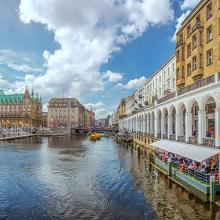 Centro de Hamburgo, Alemania