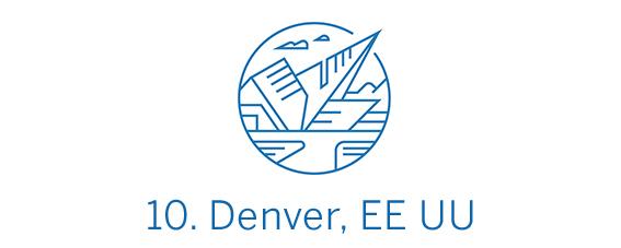 Denver, ciudad Top 10 Best in Travel 2020