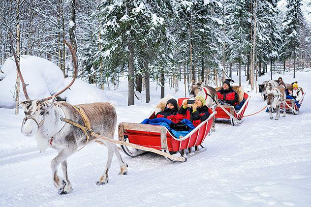 Europa en invierno: Rovaniemi, Finlandia