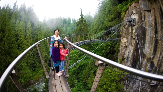 Canadá, puente colgante de Capilano © Pete Ark / Getty Images