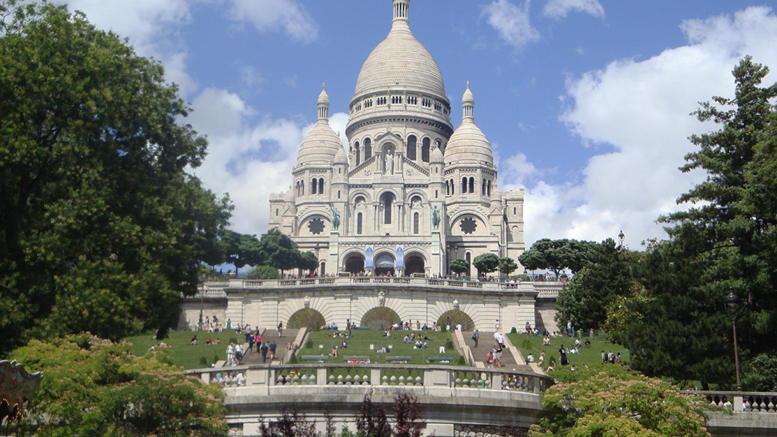 Basilica del Sagrado Corazón de Montmartre, París, Francia