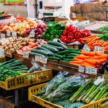 Vegetable market ,Melbourne Victoria queen's market