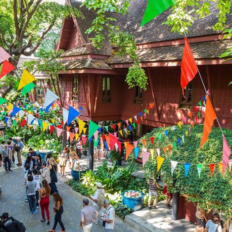 Casa de Jim Thompson, Bangkok, Tailandia