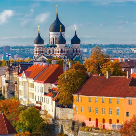 Casco antiguo de Tallin, Estonia