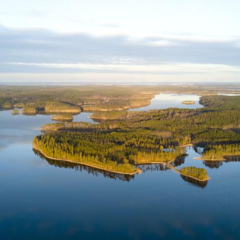 Lago Saimaa, Finlandia