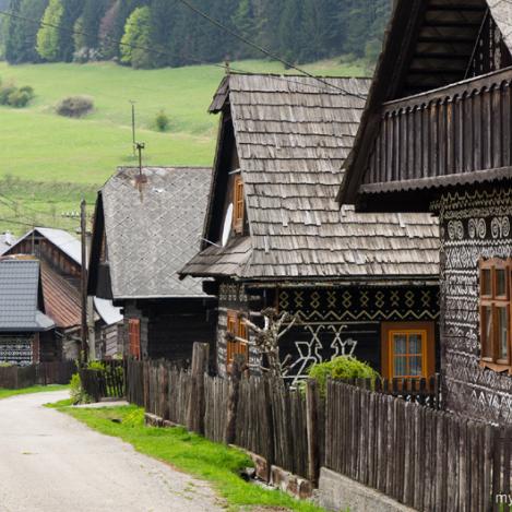 Čičmany, pueblo tradicional, Eslovaquia