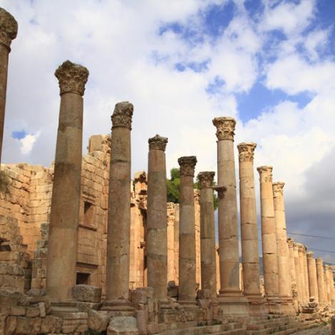 Ruinas del Imperio Romano, Jordania