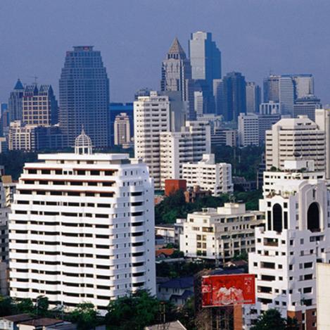 Zona de Sukhumvit, Bangkok, Tailandia