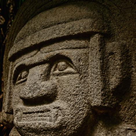 Antiguas estatuas de San Agustín, Colombia