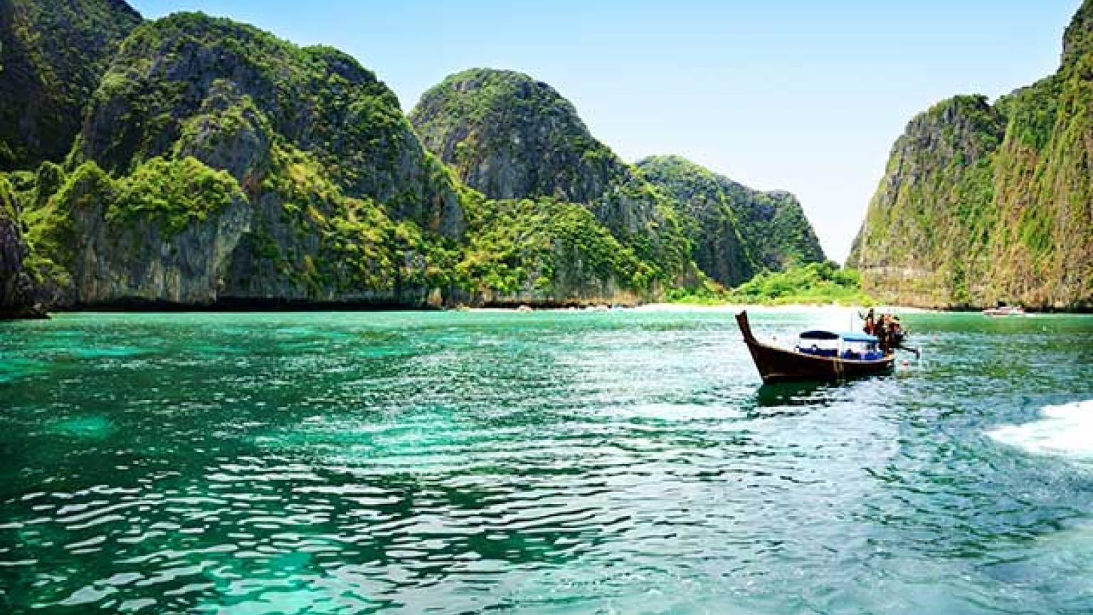 Mar de Andamán, Krabi, Tailandia