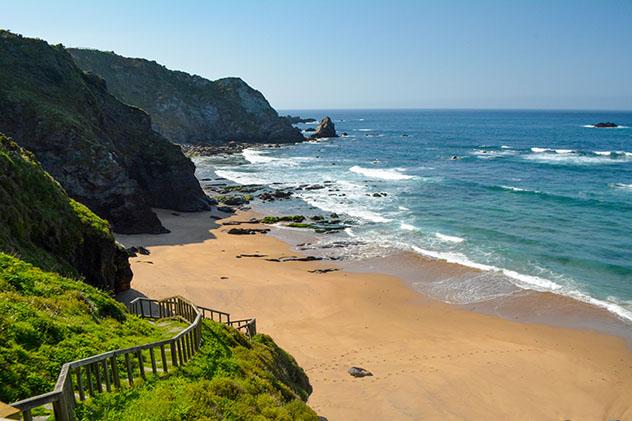 Praia do Picón, A Coruña, Galicia, España