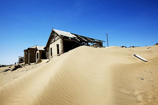 La ciudad fantasma de Kolmanskop, Namibia