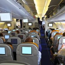 Películas en el avión