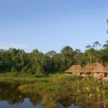 Kapawi eco-lodge de la comunidad achuar en Ecuador