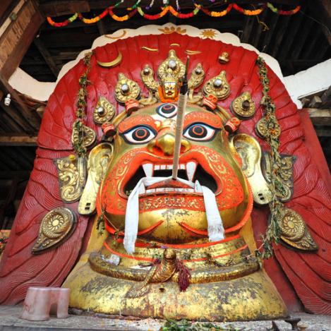 Demonio Lakhe, Katmandú, Nepal