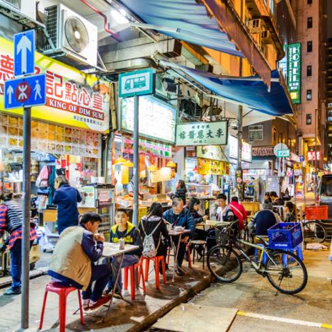 Mercado nocturno de Temple Street, Hong Kong
