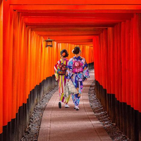 Fushimi Inari-Taisha, Kioto, Japón