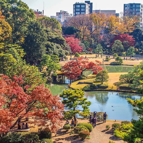 Rikugi-en, Tokio, Japón