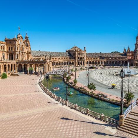 Plaza España, Sevilla, España.
