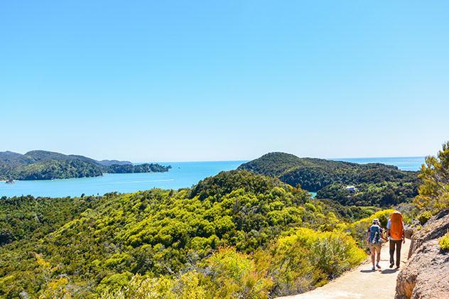 Abel Tasman Coast Track, Nueva Zelanda © Guaxinim / Shutterstock