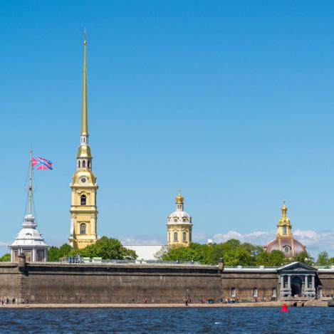 Fortaleza de San Pedro y San Pablo, San Petersburgo, Rusia