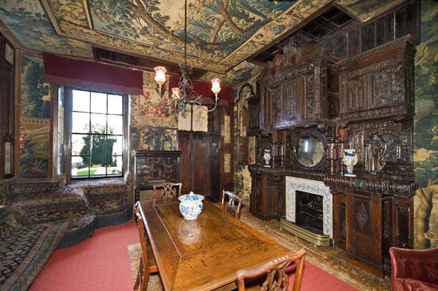 Salón de los tapices, Hauteville House, Guernsey, Canal de la Mancha, Inglaterra y Francia © Graham Jackson / www.maisonsvictorhugo.paris.fr