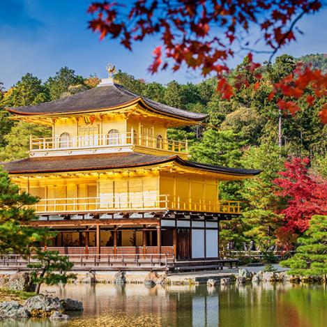 Kinkaku-ji, Kioto, Japón