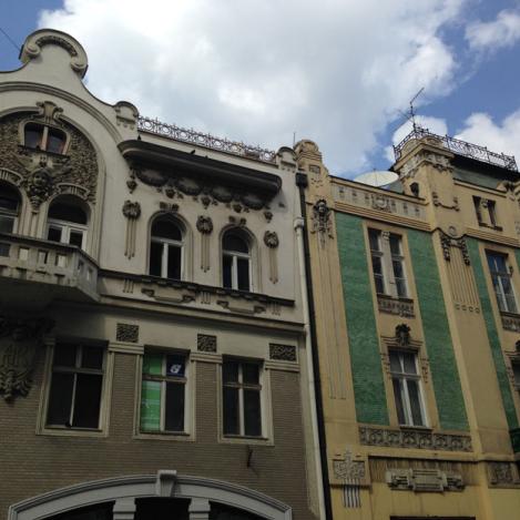 Arquitectura del casco antiguo. 