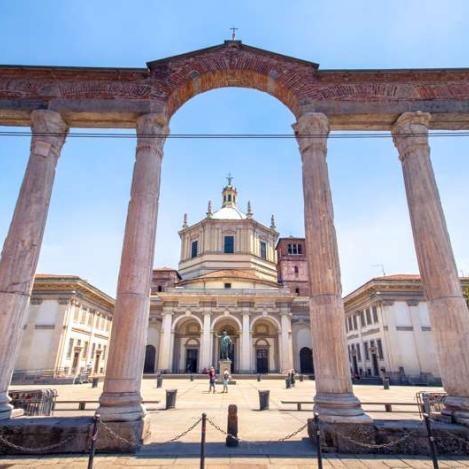 San Lorenzo, Navigli, Milán, Italia