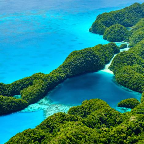 Islas Rocosas, Palaos