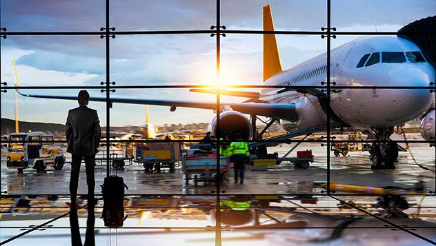 Aeropuerto, compañía aérea