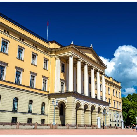 Palacio Real, Oslo, Noruega