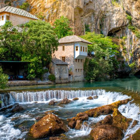 Casa de los Derviches, Blagaj, Bosnia y Herzegovina