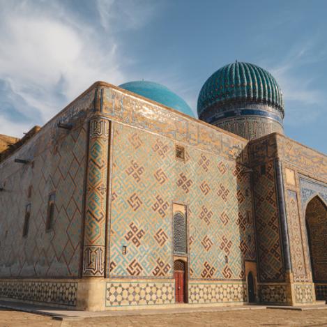 Mausoleo de Kozha Akhmed Yasaui, Turkestán, Kazajistán