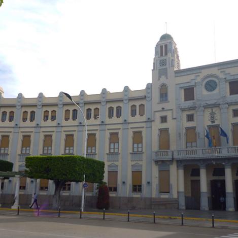 Palacio de la Asamblea (ayuntamiento) de Melilla, España