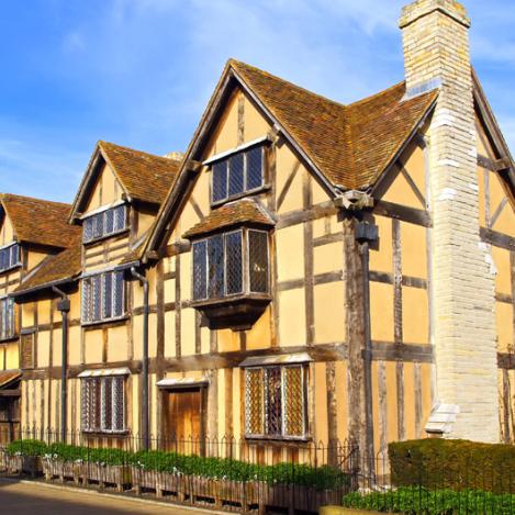 Casa natal de William Shakespeare, Stratford-upon-Avon, Inglaterra