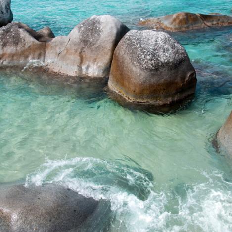 The Baths, Islas Vírgenes de los EEUU y Británicas