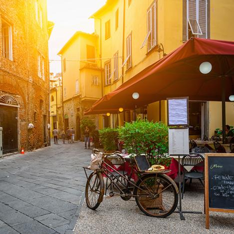 Lucca, Toscana, Italia.