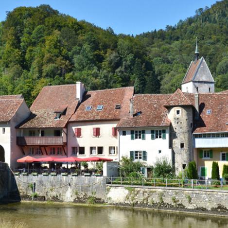St Ursanne, Jura rural, Suiza