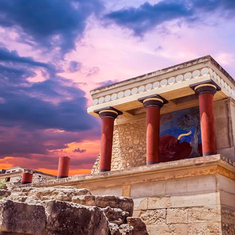 Palacio de Cnosos, Cnosos, Grecia