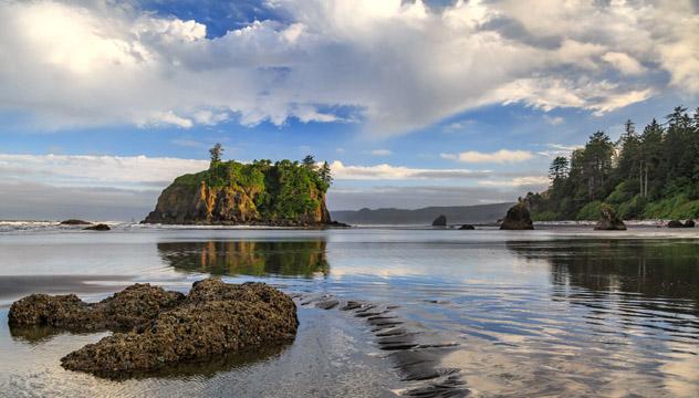 Olimpic National Park, Península Olímpica, Washington, costa del Pacífico, EE UU © Diane Fetzner / Shutterstock