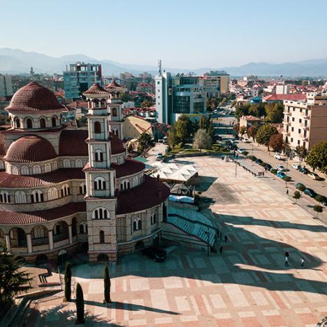 Korçë, Albania