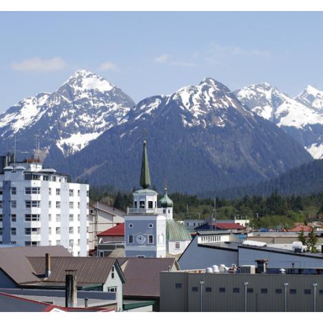 Restos rusos en Sitka, Alaska, EE UU