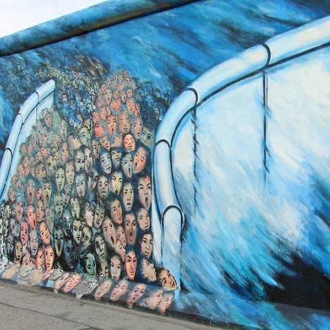 East Side Gallery, Berlín, Alemania