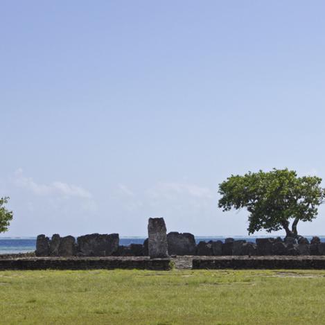 'Marae' Taputapuatea de Raiatea, Polinesia Francesa