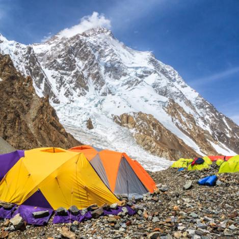 Campo base K, Pakistán